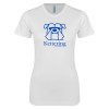 Thumbnail image for  Next Level Womens White Boyfriend Tee