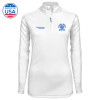 Thumbnail image for  Syntrel Womens White Interlock 1/4 Zip
