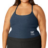 Thumbnail image for  Beyond Yoga Womens Nocturnal Navy Spacedye Slim Racerback Cropped Tank 