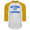 Thumbnail image for  White/Gold Raglan Baseball T Shirt