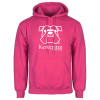 Thumbnail image for  Womens Fuchsia Fleece Hoodie