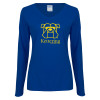 Thumbnail image for  Womens Royal Long Sleeve V Neck Tee 