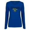 Thumbnail image for  Womens Royal Long Sleeve V Neck Tee 