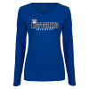 Thumbnail image for  Womens Royal Long Sleeve V Neck Tee 