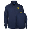 Thumbnail image for  Navy Slub Fleece 1/4 Zip Pullover