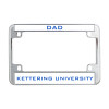 Thumbnail image for  Metal Motorcycle License Plate Frame in Chrome