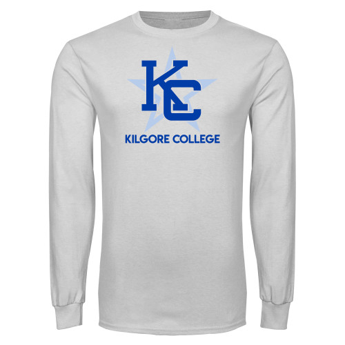  White Long Sleeve T Shirt - Primary