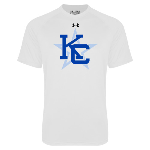  Under Armour White Tech Tee - KC