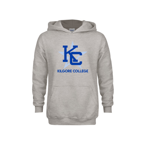  Youth Grey Fleece Hood - Primary
