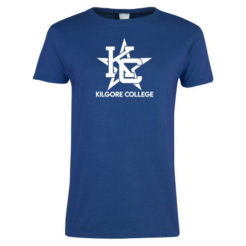  Womens Royal Short Sleeve Tee - Primary