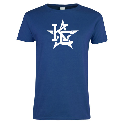  Womens Royal Short Sleeve Tee - KC