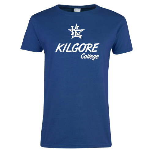  Womens Royal Short Sleeve Tee - KC College