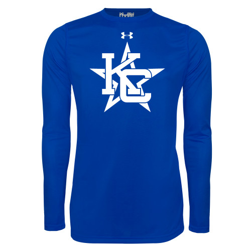  Under Armour Royal Long Sleeve Tech Tee - KC