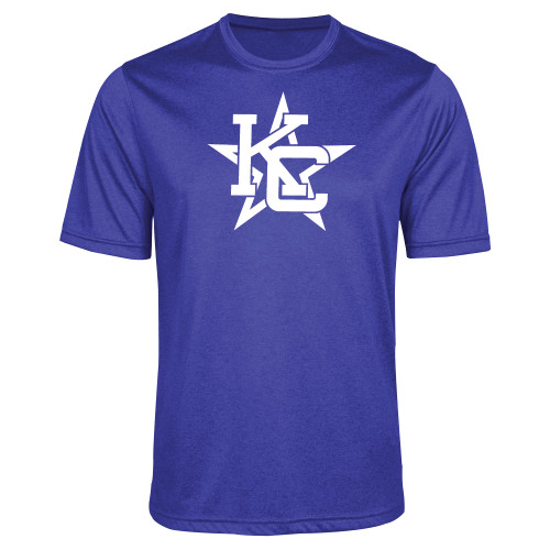 Royal Heather Performance Contender Tee - KC