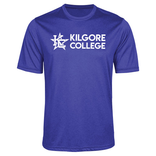  Royal Heather Performance Contender Tee - Kilgore Horizontal