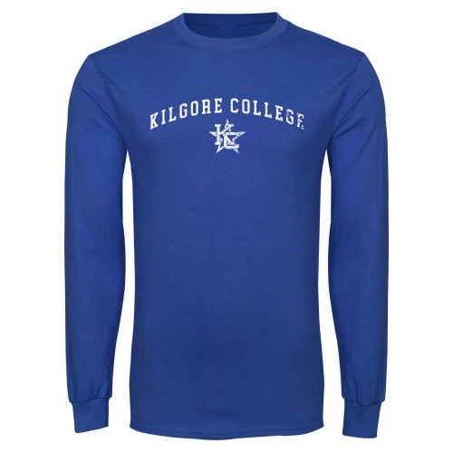  Royal Long Sleeve T Shirt - Kilgore Arch. Distressed