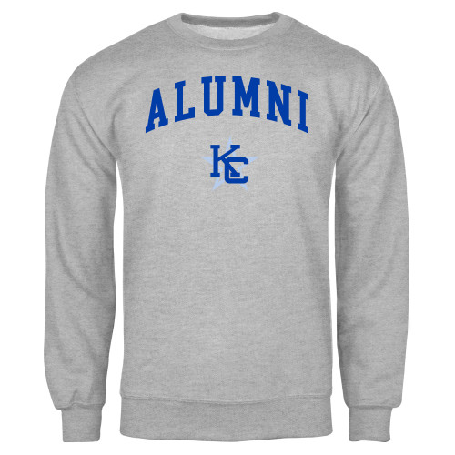  Grey Fleece Crew - Alumni