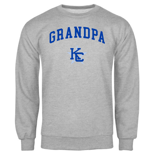  Grey Fleece Crew - Grandpa