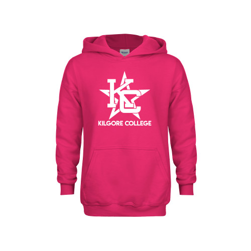 Youth Hot Pink Fleece Hoodie - Primary