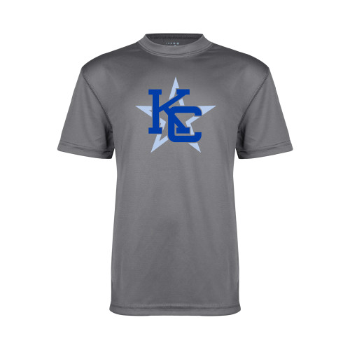  Youth Performance Grey Concrete Tee - KC