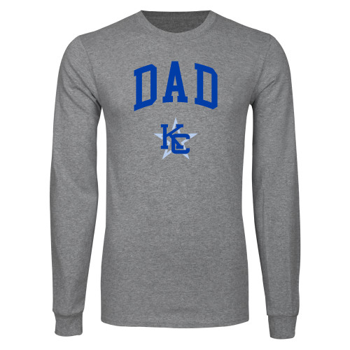  Grey Long Sleeve T Shirt - Dad
