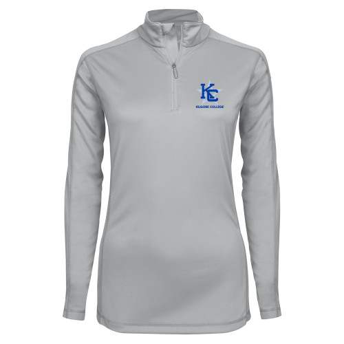  Syntrel Womens Platinum Interlock 1/4 Zip - Primary