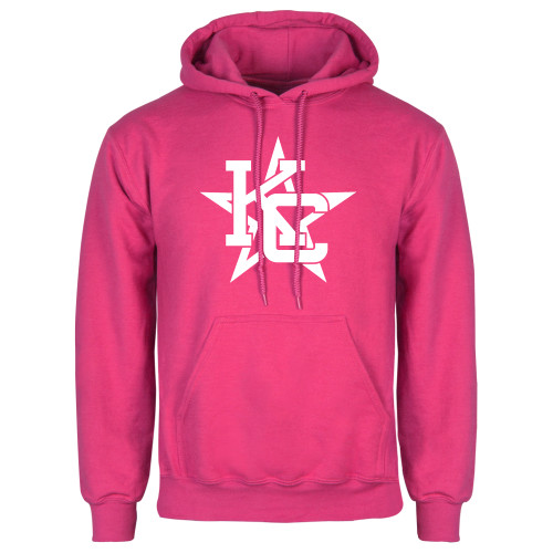  Womens Fuchsia Fleece Hoodie - KC