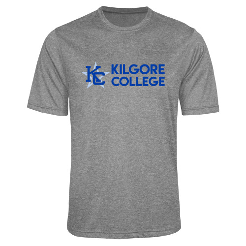  Grey Heather Performance Contender Tee - Kilgore Horizontal