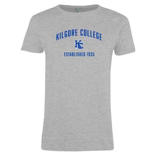  Womens Grey Short Sleeve Tee - Est. 1935