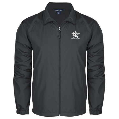  Charcoal Full Zip Wind Jacket - Primary