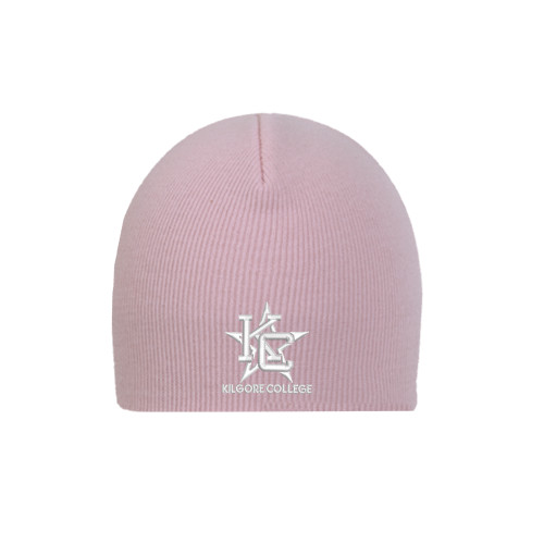  Pink Knit Beanie - Primary