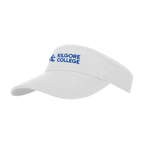  White Visor - Kilgore Horizontal