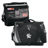 Thumbnail image for  Black/Grey Slope Computer Messenger Bag