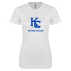 Thumbnail image for  Next Level Womens White Boyfriend Tee