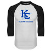 Thumbnail image for  White/Black Raglan Baseball T Shirt