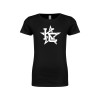 Thumbnail image for  Next Level Girls Black Fashion Fit T Shirt
