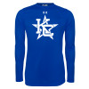 Thumbnail image for  Under Armour Royal Long Sleeve Tech Tee
