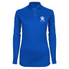 Thumbnail image for  Syntrel Womens Royal Interlock 1/4 Zip