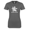 Thumbnail image for  Next Level Womens Charcoal Boyfriend Tee