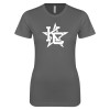 Thumbnail image for  Next Level Womens Charcoal Boyfriend Tee