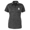 Thumbnail image for  Womens Charcoal Honeycomb Jacquard Polo