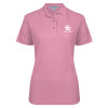 Thumbnail image for  Womens Silk Touch Light Pink Pique Polo