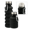 Thumbnail image for  Zigoo Silicone Collapsible Black Bottle 18oz