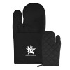 Thumbnail image for  Quilted Canvas Black Oven Mitt
