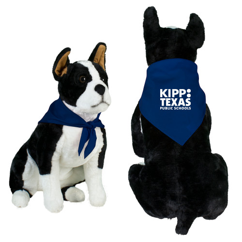 Royal Pet Bandana-KIPP Texas Stacked Logo