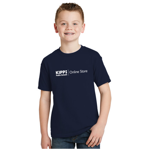 Youth Navy T Shirt-Online Store