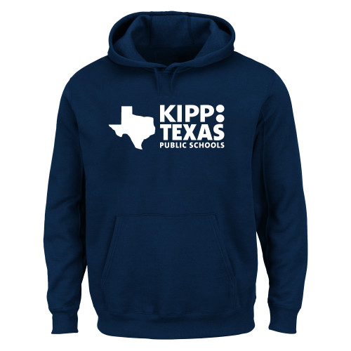 Extended Navy Hoodie-KIPP Texas Primary Logo