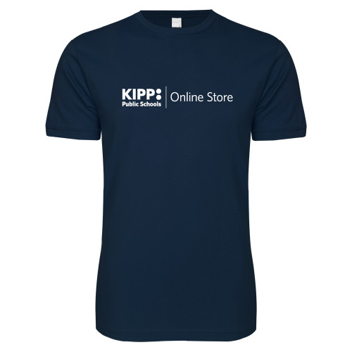 Next Level Navy SoftStyle T Shirt-Online Store