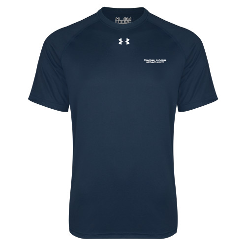 Under Armour Navy Tech Tee-Tagline