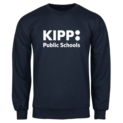 Navy Fleece Crew-KIPP Public Schools